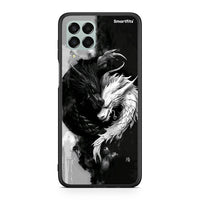 Thumbnail for Samsung M33 Yin Yang θήκη από τη Smartfits με σχέδιο στο πίσω μέρος και μαύρο περίβλημα | Smartphone case with colorful back and black bezels by Smartfits