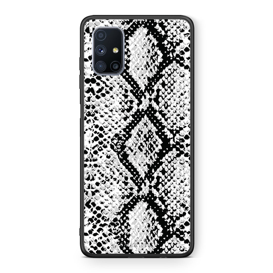 Animal White Snake - Samsung Galaxy M51 case