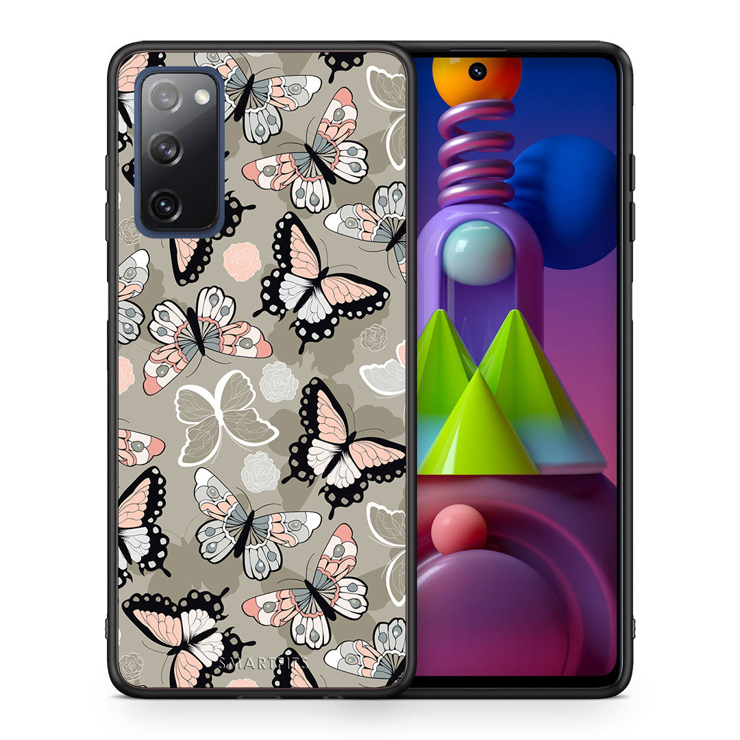 Boho Butterflies - Samsung Galaxy M51 case