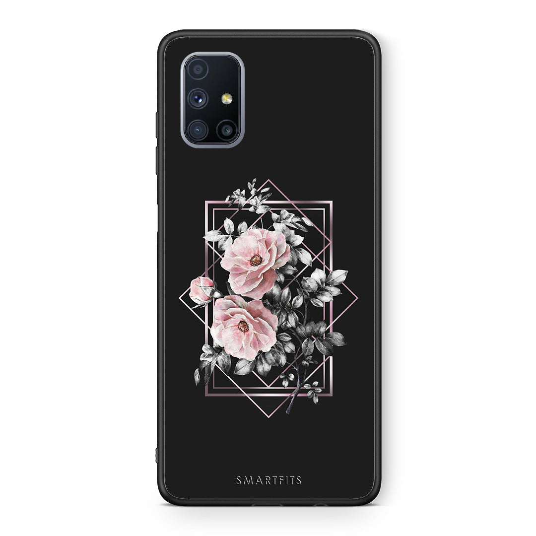 Flower Frame - Samsung Galaxy M51 case