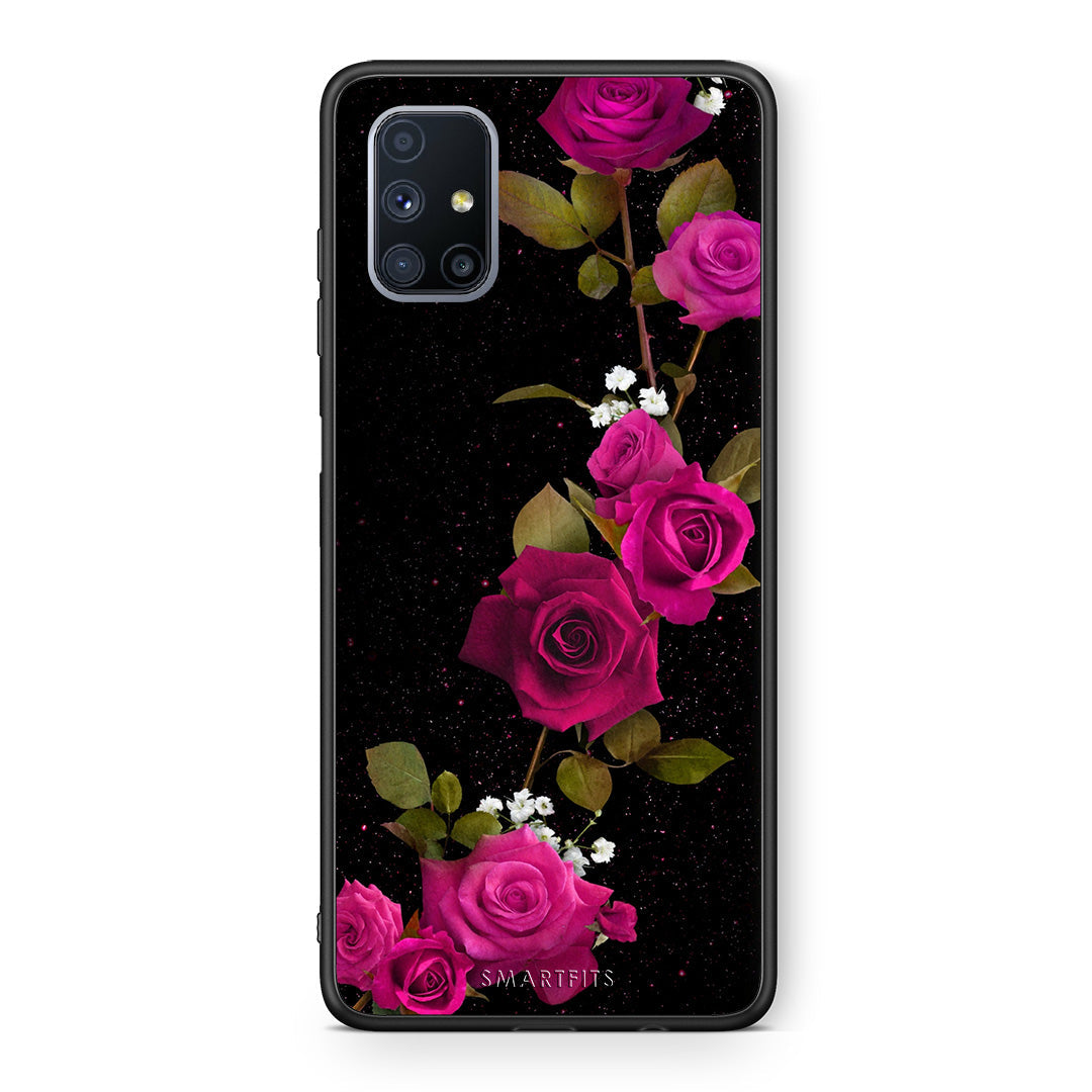 Flower Red Roses - Samsung Galaxy M51 case