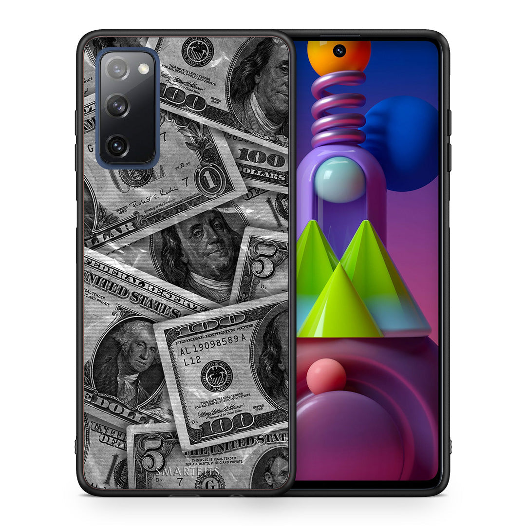 Money Dollars - Samsung Galaxy M51 θήκη