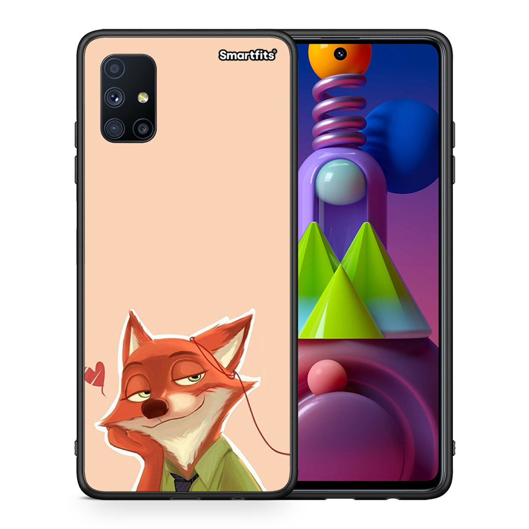 Nick Wilde and Judy Hopps Love 1 - Samsung Galaxy M51 case