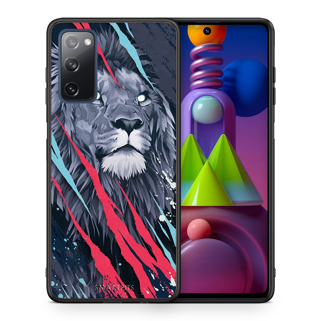 PopArt Lion Designer - Samsung Galaxy M51 case