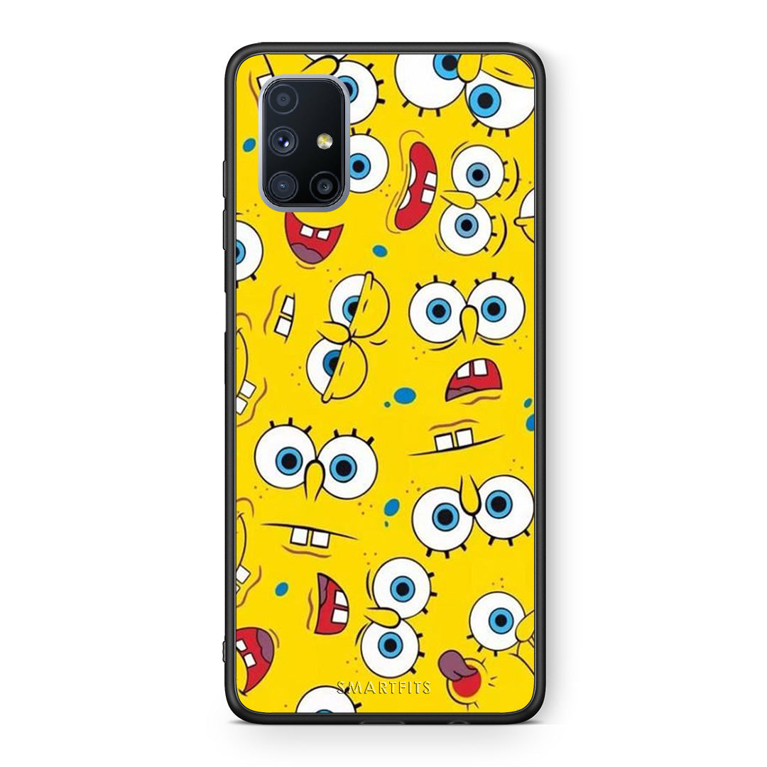 PopArt Sponge - Samsung Galaxy M51 case