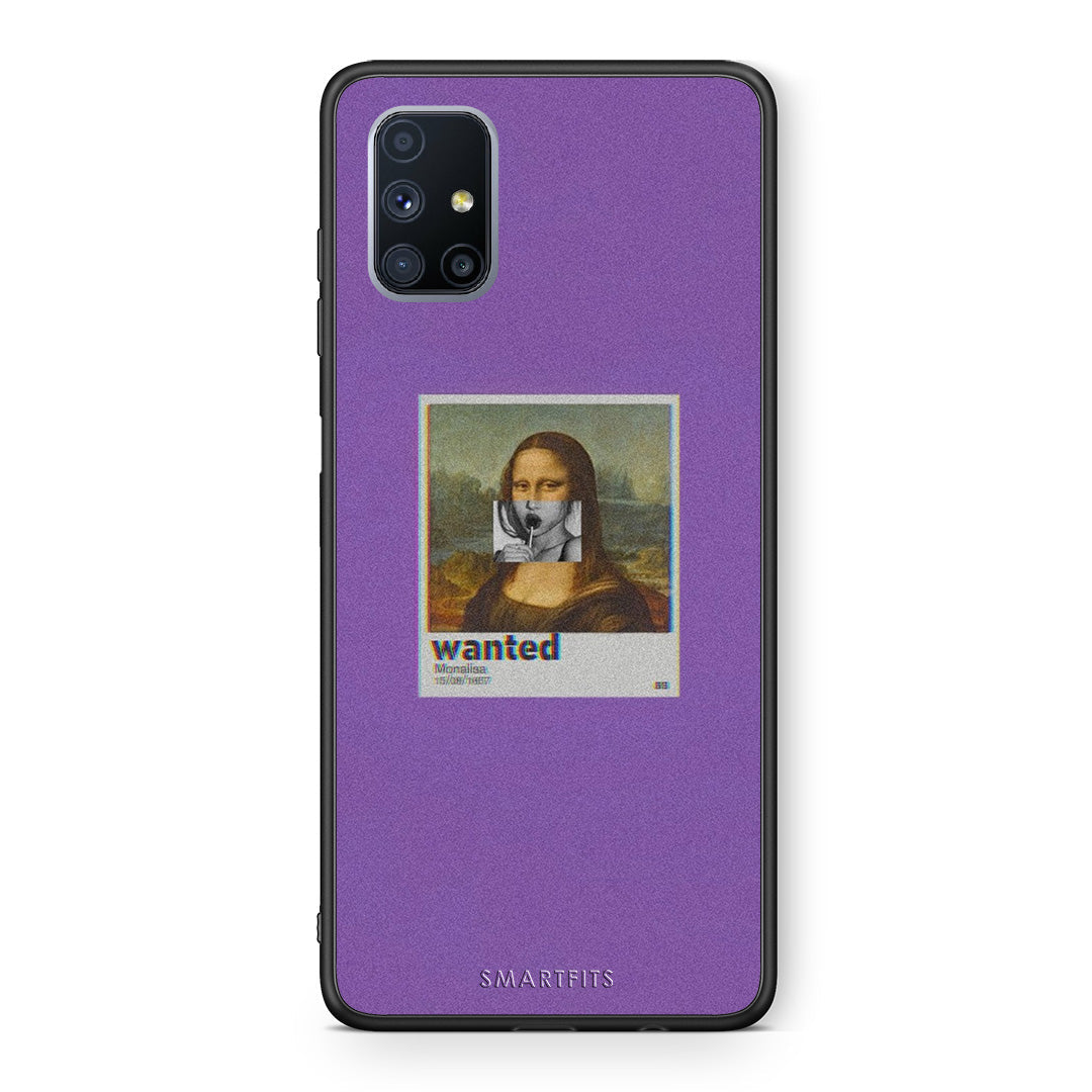 Popart Monalisa - Samsung Galaxy M51 case