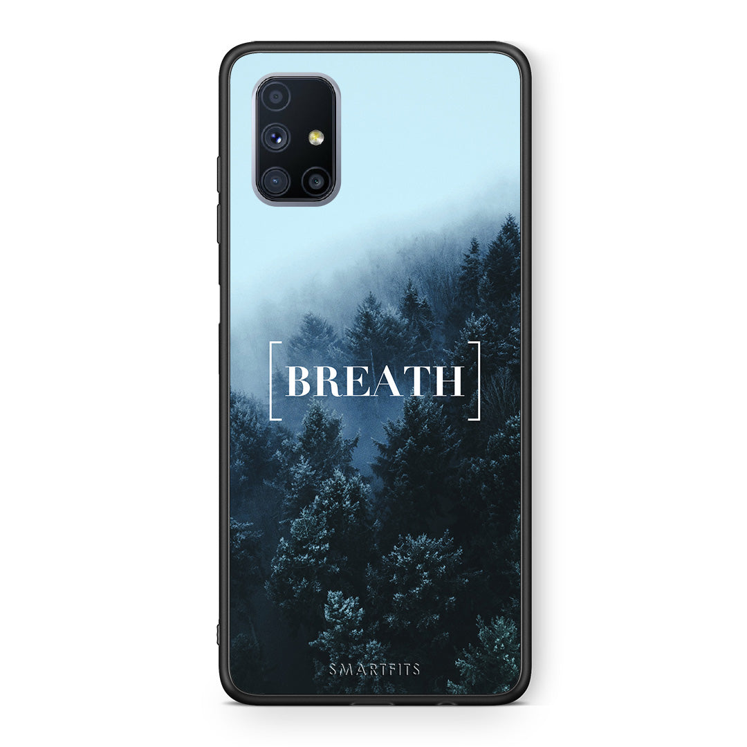 Quote Breath - Samsung Galaxy M51 case