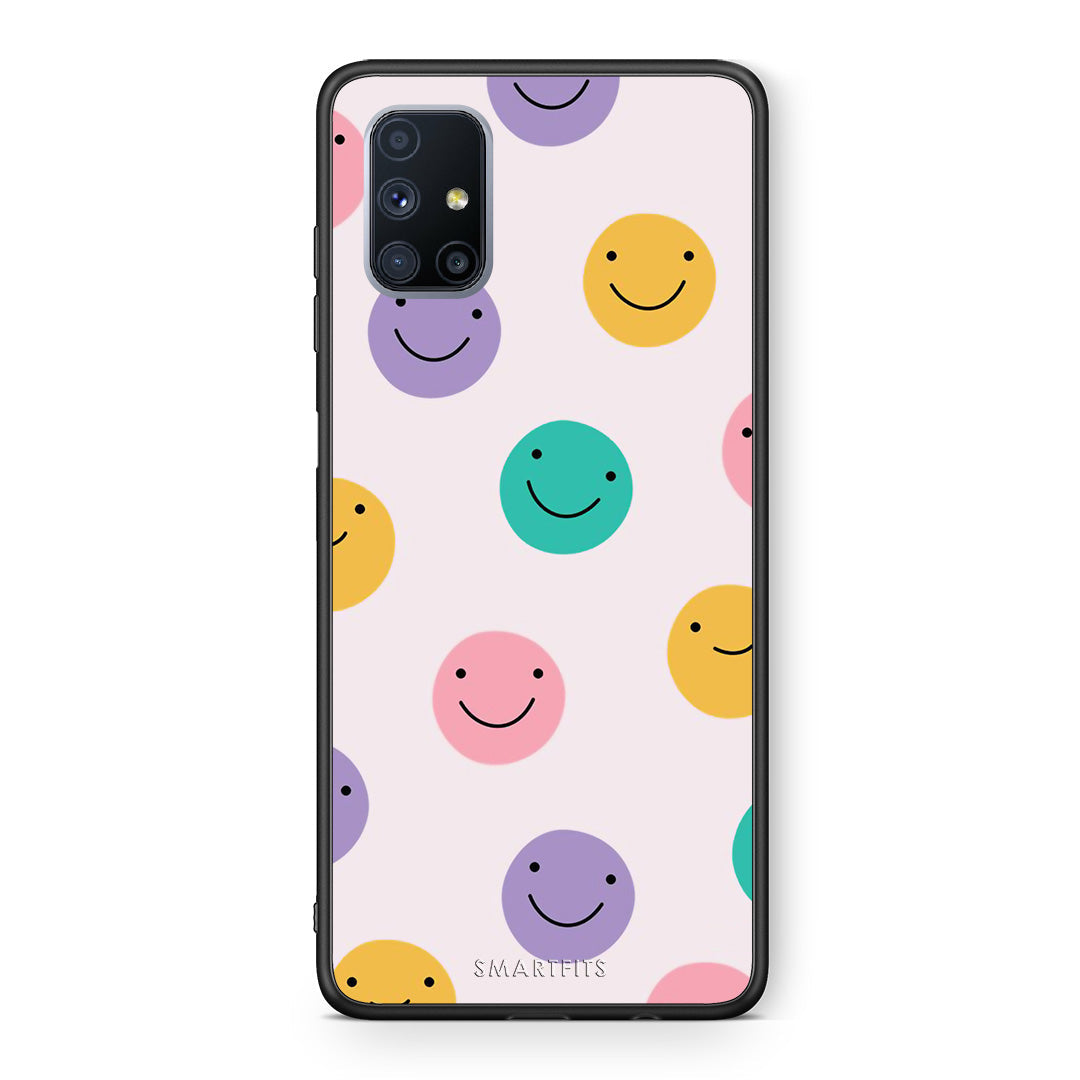 Smiley Faces - Samsung Galaxy M51 case