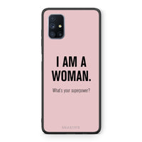 Thumbnail for Superpower Woman - Samsung Galaxy M51 case
