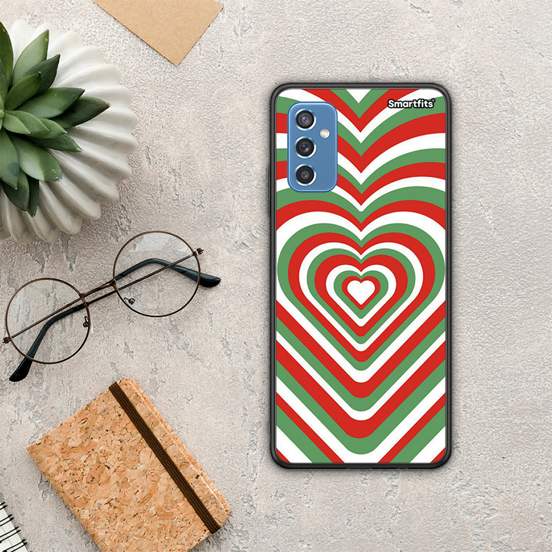 Christmas Hearts - Samsung Galaxy M52 5G case