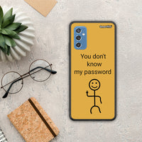 Thumbnail for My Password - Samsung Galaxy M52 5G case