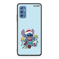 Thumbnail for Samsung M52 5G Santa Stich θήκη από τη Smartfits με σχέδιο στο πίσω μέρος και μαύρο περίβλημα | Smartphone case with colorful back and black bezels by Smartfits