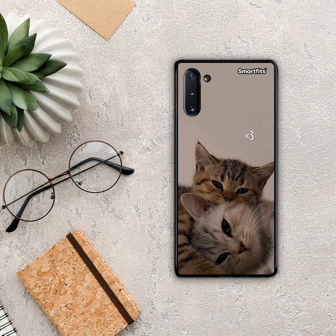 092 Cats In Love - Samsung Galaxy Note 10 θήκη