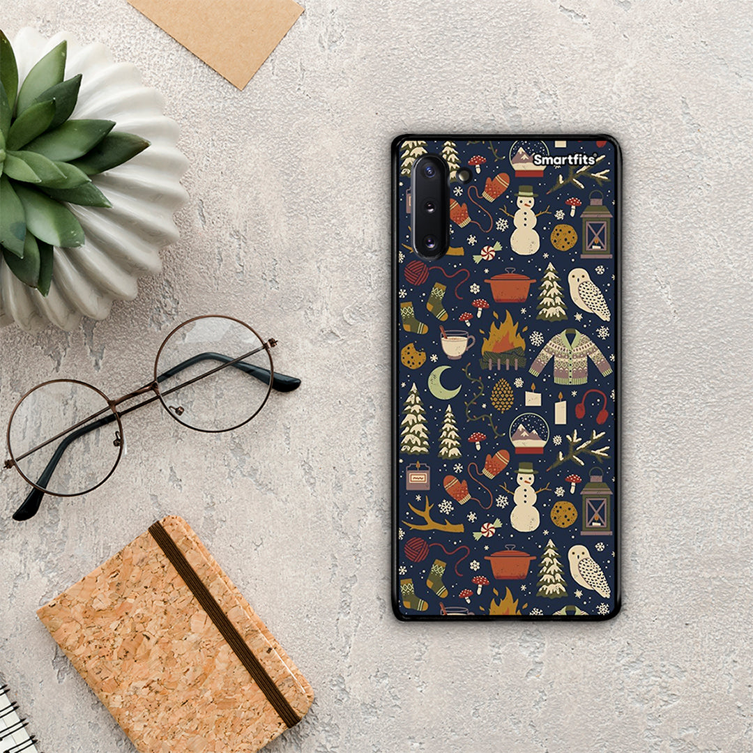 Christmas Elements - Samsung Galaxy Note 10 case