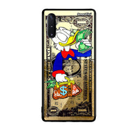 Thumbnail for Samsung Note 10 Duck Money Θήκη από τη Smartfits με σχέδιο στο πίσω μέρος και μαύρο περίβλημα | Smartphone case with colorful back and black bezels by Smartfits