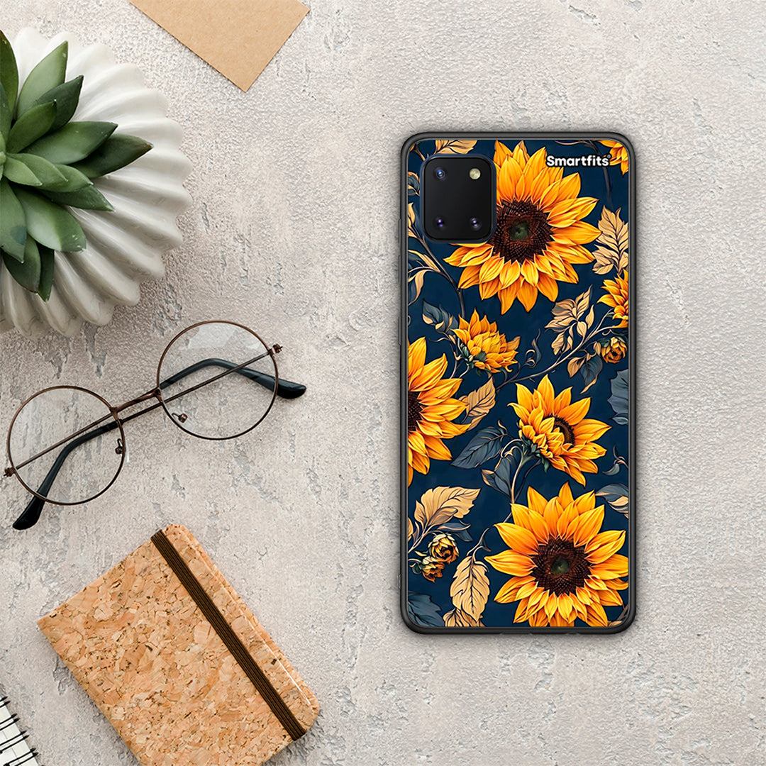 Autumn Sunflowers - Samsung Galaxy Note 10 Lite case