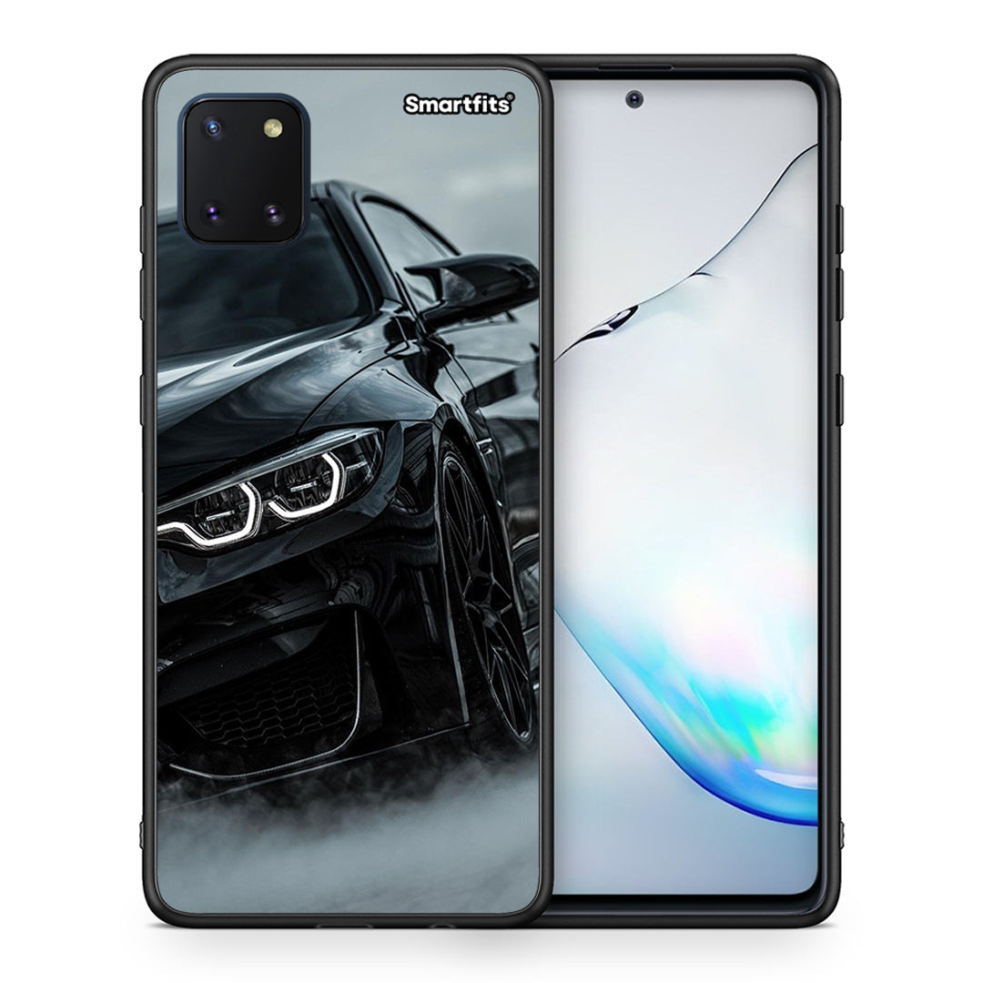 Θήκη Samsung Note 10 Lite Black BMW από τη Smartfits με σχέδιο στο πίσω μέρος και μαύρο περίβλημα | Samsung Note 10 Lite Black BMW case with colorful back and black bezels