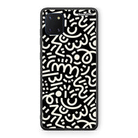 Thumbnail for Samsung Note 10 Lite Doodle Art Θήκη από τη Smartfits με σχέδιο στο πίσω μέρος και μαύρο περίβλημα | Smartphone case with colorful back and black bezels by Smartfits