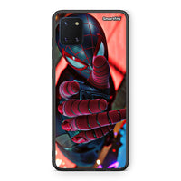 Thumbnail for Samsung Note 10 Lite Spider Hand Θήκη από τη Smartfits με σχέδιο στο πίσω μέρος και μαύρο περίβλημα | Smartphone case with colorful back and black bezels by Smartfits