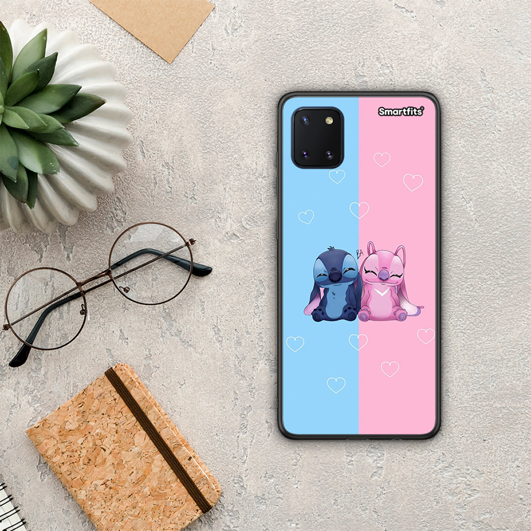 Stitch and Angel - Samsung Galaxy Note 10 Lite case