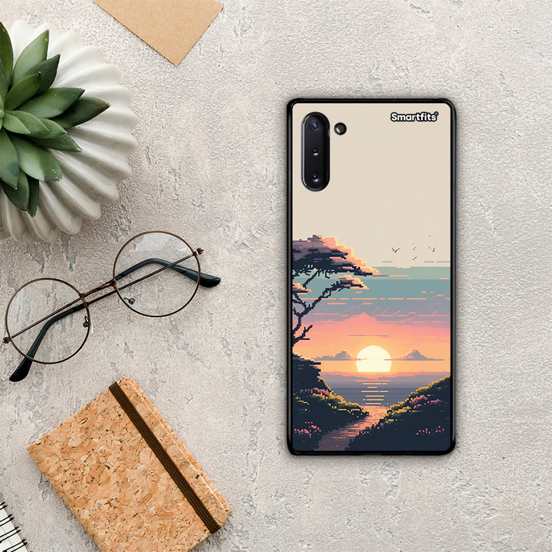 Pixel Sunset - Samsung Galaxy Note 10 θήκη