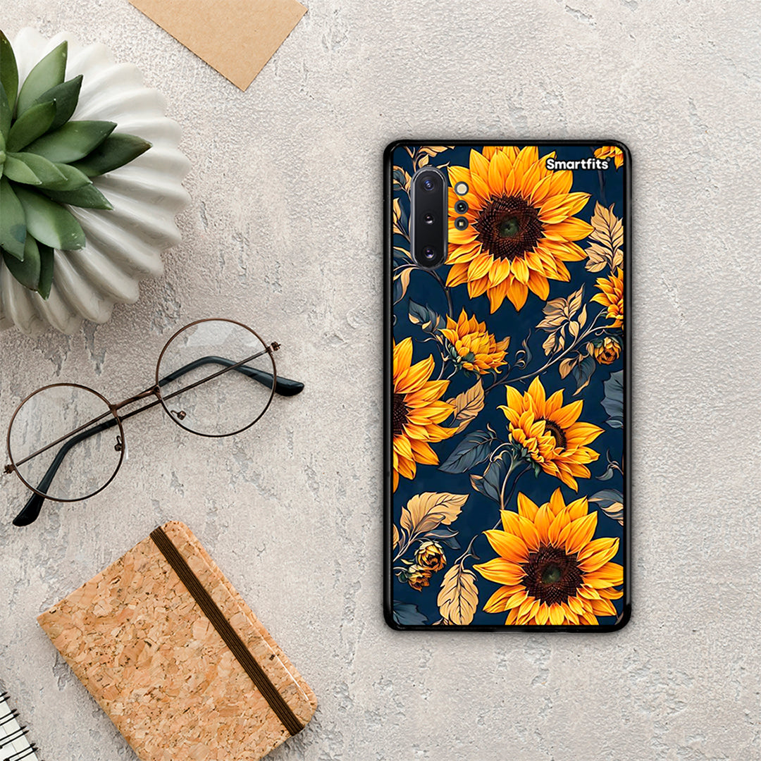 Autumn Sunflowers - Samsung Galaxy Note 10+ case