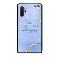 Thumbnail for Samsung Note 10+ Be Yourself θήκη από τη Smartfits με σχέδιο στο πίσω μέρος και μαύρο περίβλημα | Smartphone case with colorful back and black bezels by Smartfits