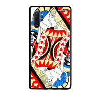 Thumbnail for Samsung Note 10+ Card Love θήκη από τη Smartfits με σχέδιο στο πίσω μέρος και μαύρο περίβλημα | Smartphone case with colorful back and black bezels by Smartfits