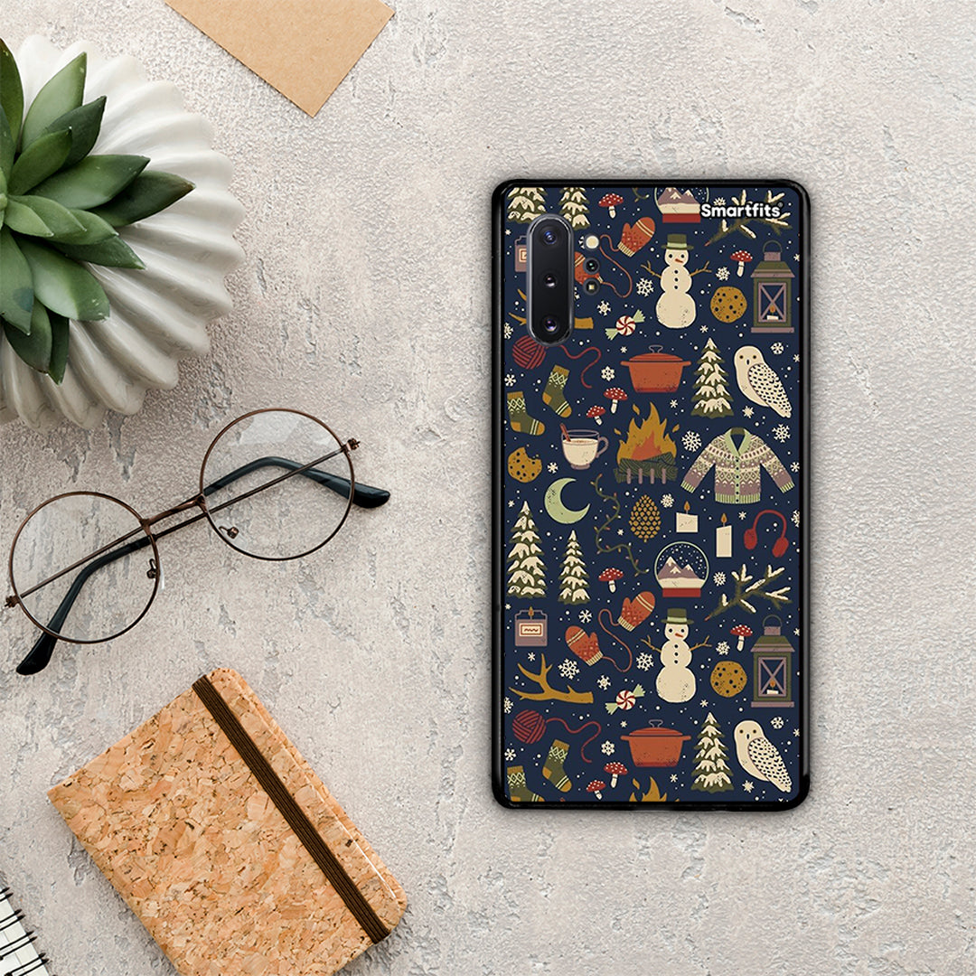 Christmas Elements - Samsung Galaxy Note 10+ Case