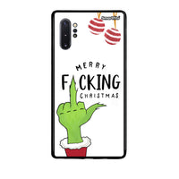 Thumbnail for Samsung Note 10+ Merry F Xmas θήκη από τη Smartfits με σχέδιο στο πίσω μέρος και μαύρο περίβλημα | Smartphone case with colorful back and black bezels by Smartfits