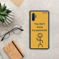 Thumbnail for My Password - Samsung Galaxy Note 10+ θήκη