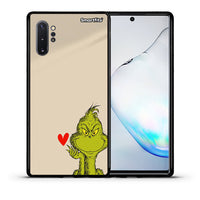 Thumbnail for Θήκη Samsung Note 10+ Xmas Grinch από τη Smartfits με σχέδιο στο πίσω μέρος και μαύρο περίβλημα | Samsung Note 10+ Xmas Grinch case with colorful back and black bezels