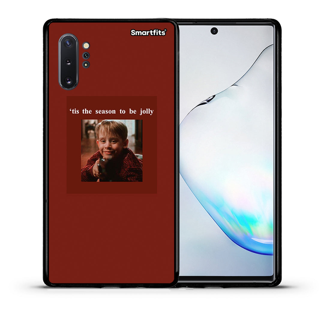 Θήκη Samsung Note 10+ Xmas Ultimate Spirit από τη Smartfits με σχέδιο στο πίσω μέρος και μαύρο περίβλημα | Samsung Note 10+ Xmas Ultimate Spirit case with colorful back and black bezels