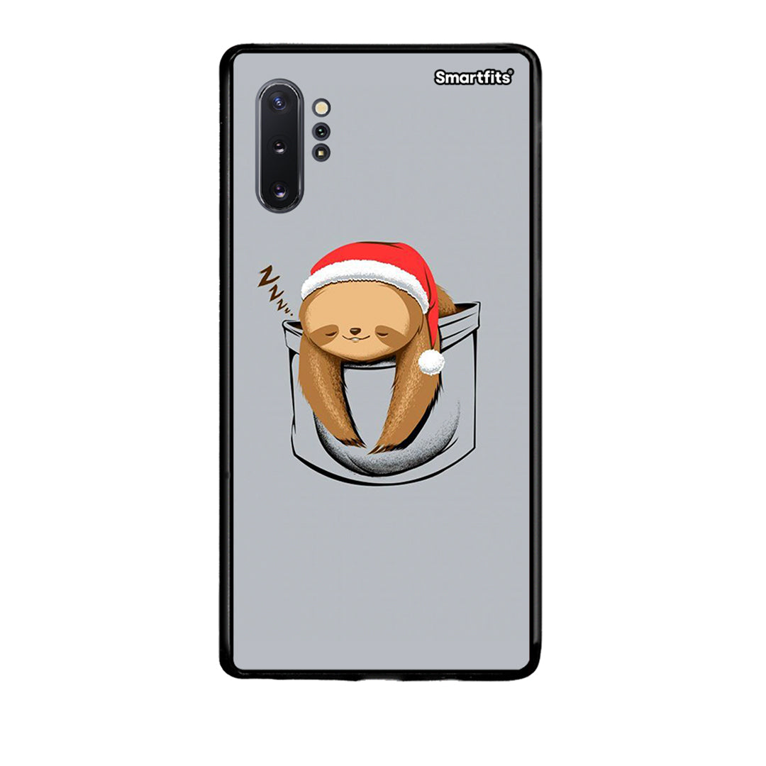 Samsung Note 10+ Xmas Zzzz θήκη από τη Smartfits με σχέδιο στο πίσω μέρος και μαύρο περίβλημα | Smartphone case with colorful back and black bezels by Smartfits