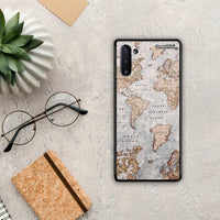 Thumbnail for World Map - Samsung Galaxy Note 10 Case