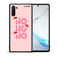 Thumbnail for Θήκη Samsung Note 10 Xmas Ho Ho Ho από τη Smartfits με σχέδιο στο πίσω μέρος και μαύρο περίβλημα | Samsung Note 10 Xmas Ho Ho Ho case with colorful back and black bezels