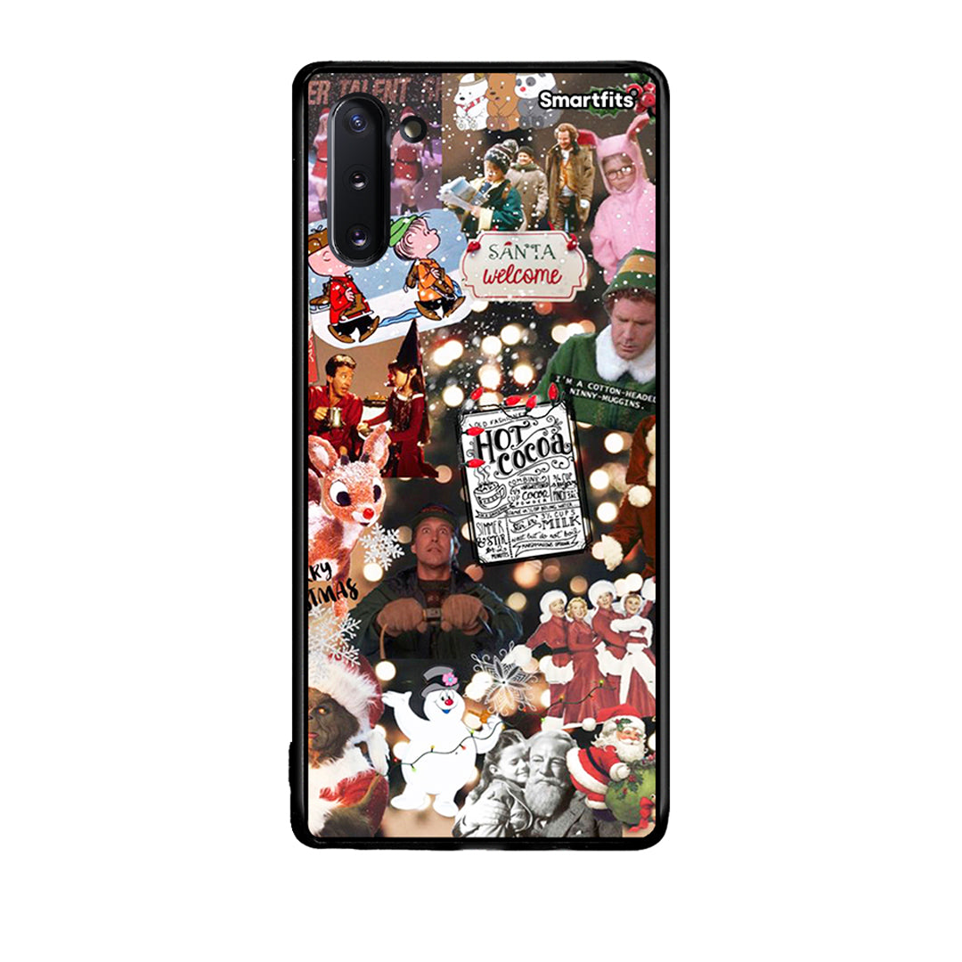 Samsung Note 10 Xmas Movies θήκη από τη Smartfits με σχέδιο στο πίσω μέρος και μαύρο περίβλημα | Smartphone case with colorful back and black bezels by Smartfits