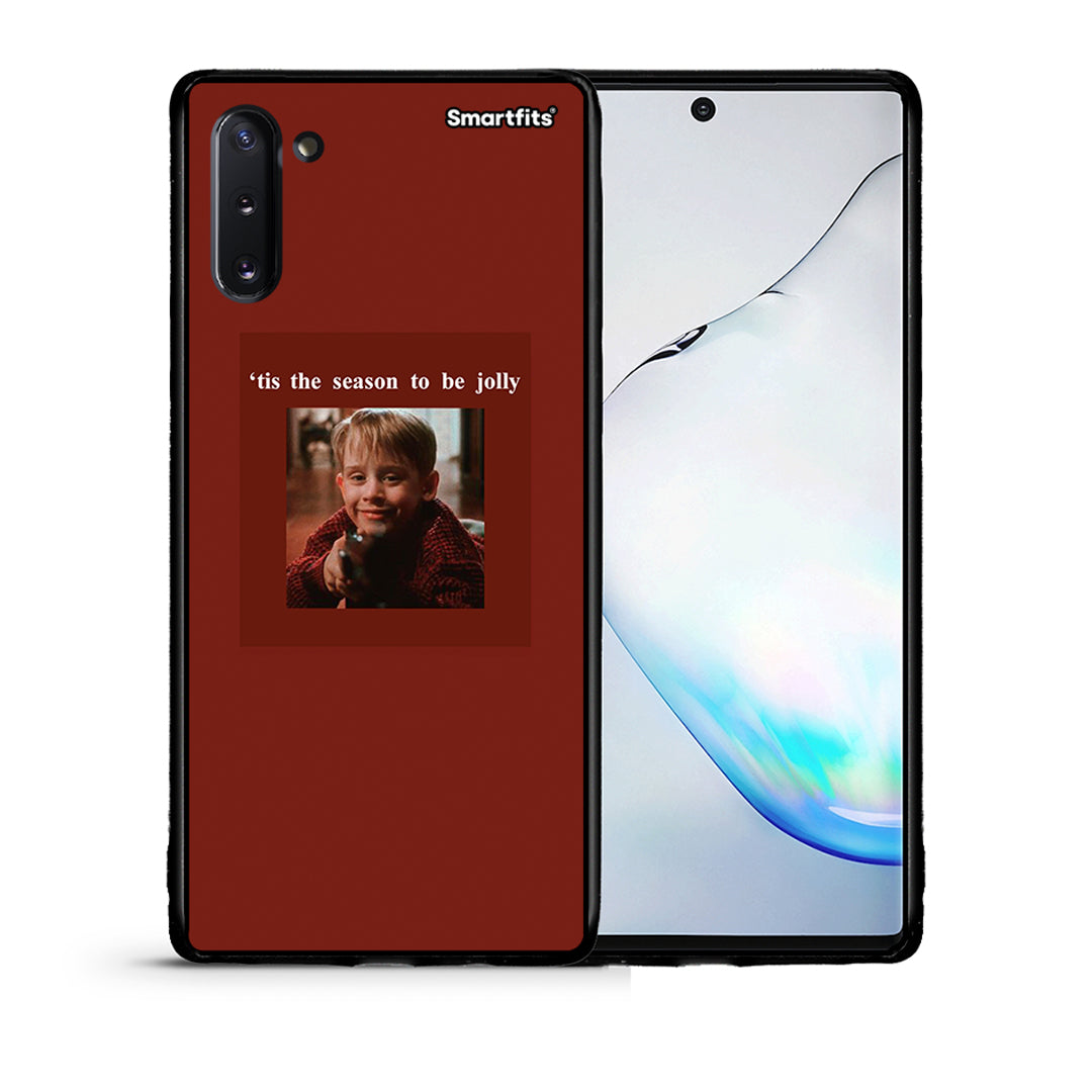 Θήκη Samsung Note 10 Xmas Ultimate Spirit από τη Smartfits με σχέδιο στο πίσω μέρος και μαύρο περίβλημα | Samsung Note 10 Xmas Ultimate Spirit case with colorful back and black bezels