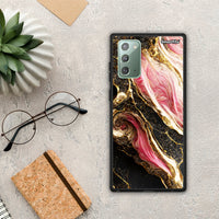 Thumbnail for Glamorous Pink Marble - Samsung Galaxy Note 20 Case