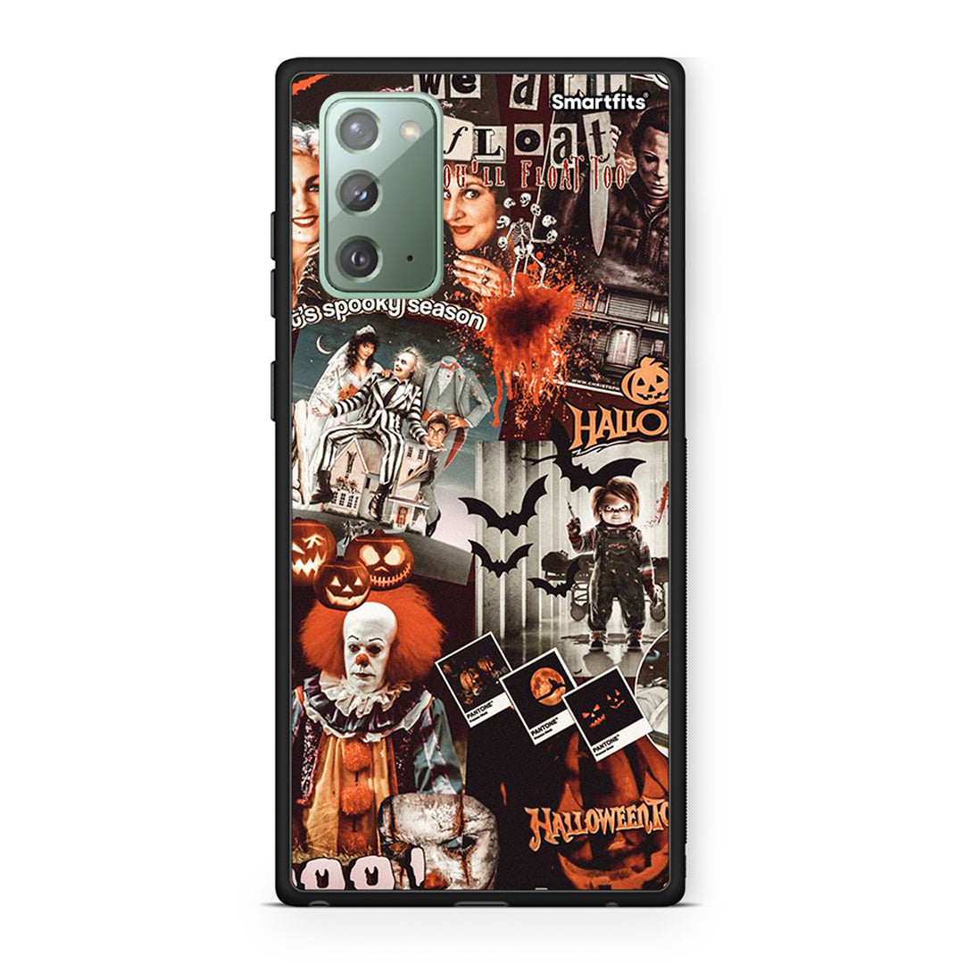 Samsung Note 20 Halloween Spooky Season Θήκη από τη Smartfits με σχέδιο στο πίσω μέρος και μαύρο περίβλημα | Smartphone case with colorful back and black bezels by Smartfits