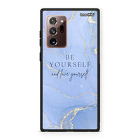 Thumbnail for Samsung Note 20 Ultra Be Yourself θήκη από τη Smartfits με σχέδιο στο πίσω μέρος και μαύρο περίβλημα | Smartphone case with colorful back and black bezels by Smartfits
