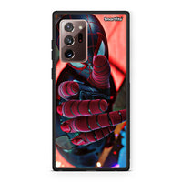 Thumbnail for Samsung Note 20 Ultra Spider Hand Θήκη από τη Smartfits με σχέδιο στο πίσω μέρος και μαύρο περίβλημα | Smartphone case with colorful back and black bezels by Smartfits