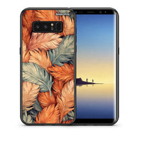 Thumbnail for Θήκη Samsung Note 8 Autumn Leaves από τη Smartfits με σχέδιο στο πίσω μέρος και μαύρο περίβλημα | Samsung Note 8 Autumn Leaves case with colorful back and black bezels