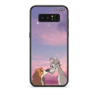 Thumbnail for samsung note 8 Lady And Tramp θήκη από τη Smartfits με σχέδιο στο πίσω μέρος και μαύρο περίβλημα | Smartphone case with colorful back and black bezels by Smartfits