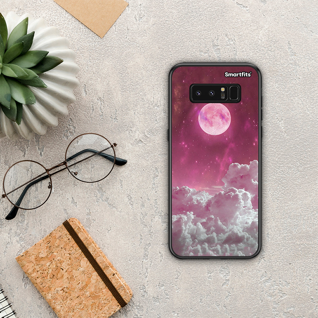 Pink Moon - Samsung Galaxy Note 8 case