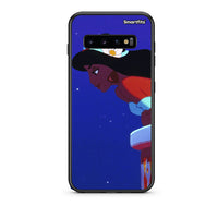 Thumbnail for samsung s10 plus Alladin And Jasmine Love 2 θήκη από τη Smartfits με σχέδιο στο πίσω μέρος και μαύρο περίβλημα | Smartphone case with colorful back and black bezels by Smartfits