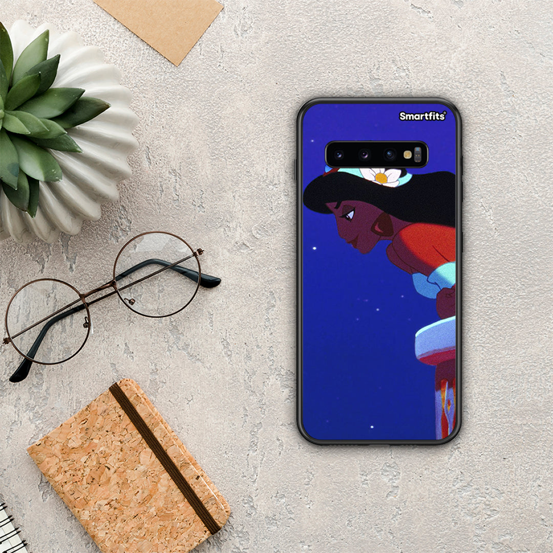 Alladin And Jasmine Love 2 - Samsung Galaxy S10 case