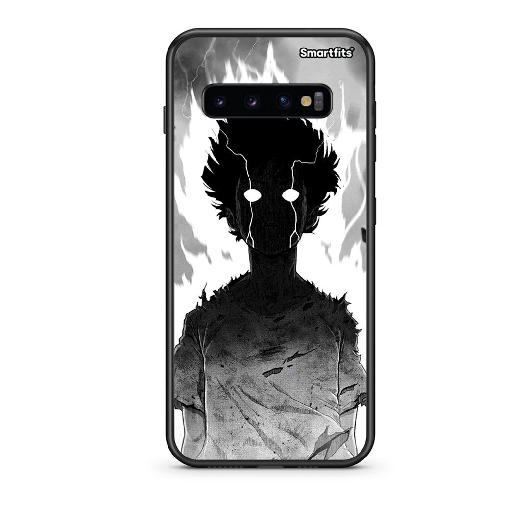 samsung s10 Anime Boy Θήκη από τη Smartfits με σχέδιο στο πίσω μέρος και μαύρο περίβλημα | Smartphone case with colorful back and black bezels by Smartfits