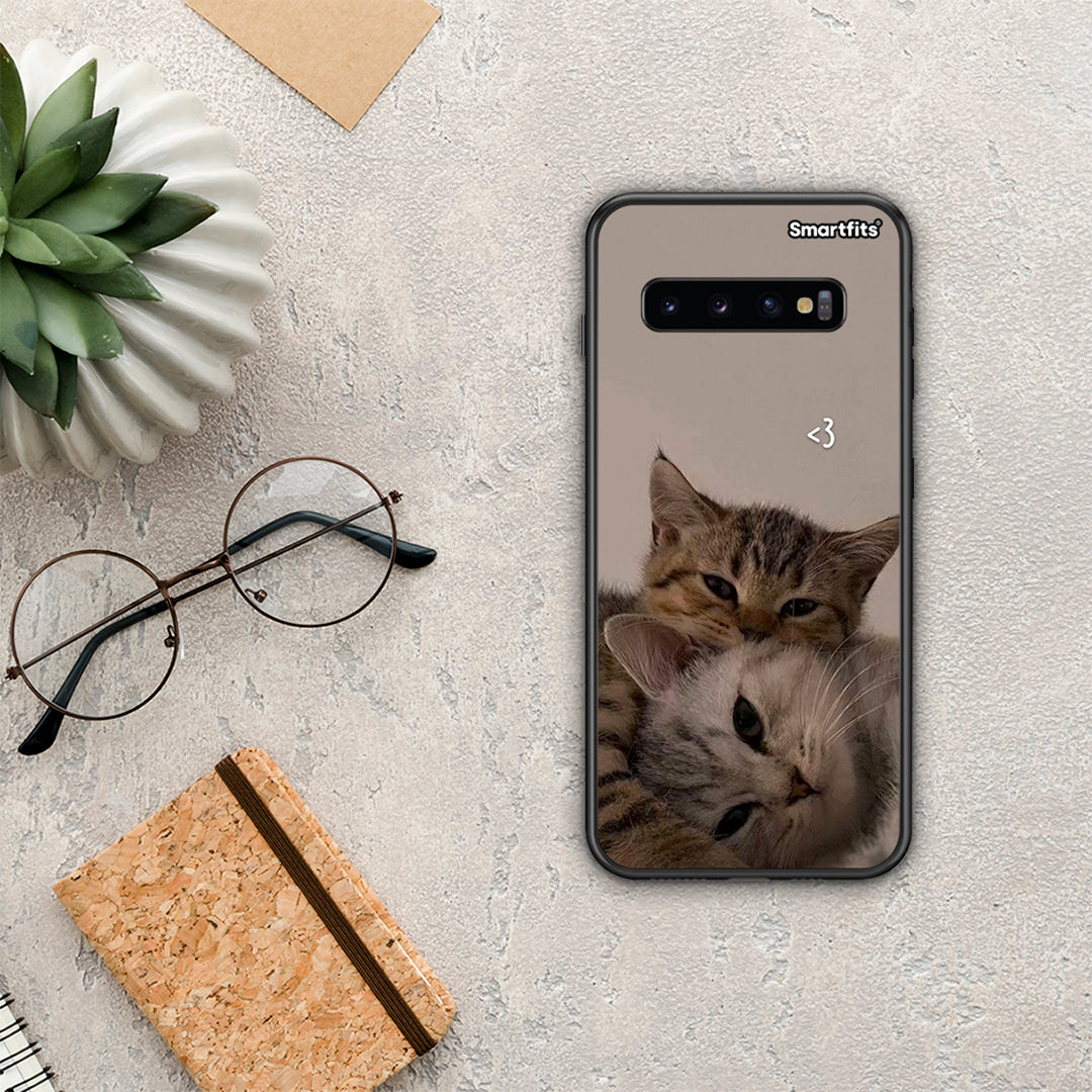 Cats In Love - Samsung Galaxy S10 θήκη