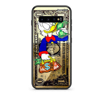 Thumbnail for samsung s10 Duck Money Θήκη από τη Smartfits με σχέδιο στο πίσω μέρος και μαύρο περίβλημα | Smartphone case with colorful back and black bezels by Smartfits